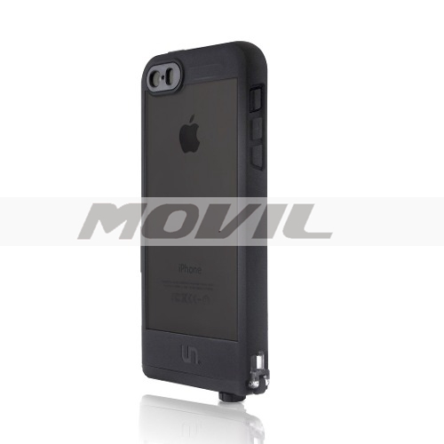 uncommon Funda Para Iphone 5 5s Negra Contra Agua